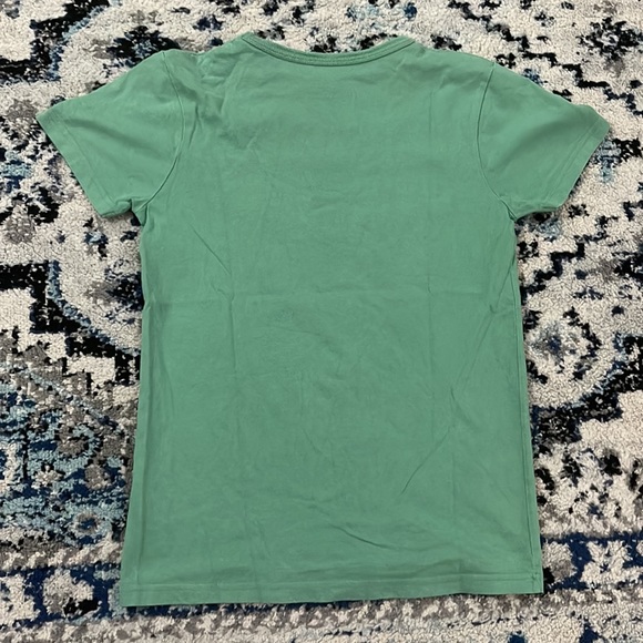 ⛔️SOLD⛔️ Mini Boden Youth Green Tee sz 9-10Y - Picture 3 of 7